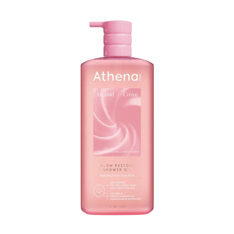 Glow Restore Shower Oil X3 Almond Crème